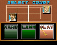 une photo d'Ã©cran de Super Tennis sur Nintendo Super Nes